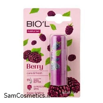 بالم لب رنگی بیول مدل شاتوت SPF15 وزن 4.8 گرم | BIOL Lip Balm
