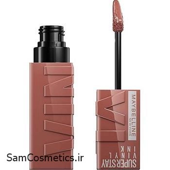 رژ لب مایع میبلین | Maybelline مدل SuperStay Vinyl Ink رنگ 120 PUNCHY