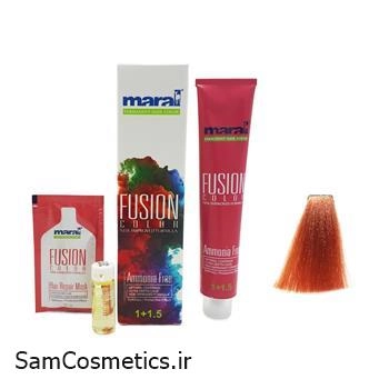 رنگ مو فیوژن کالر مارال 7/771 رنگ سولار گلدن
