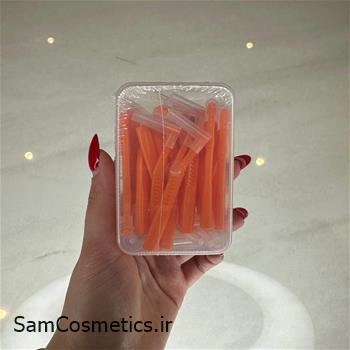 شانه ارتودنسی لیفت مژه و ابرو سر کج