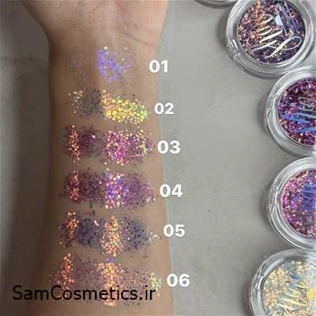 گلیتر دانه درشت Shine Gulflower کد 06