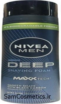 ژل اصلاح نیوا | Nivea مدل Deep حجم 200 میل