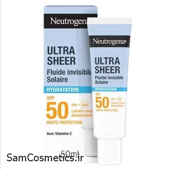 ضدآفتاب فلوئید آبرسان نوتروژینا Ultra Sheer SPF50 حجم 50 میل | Neutrogena