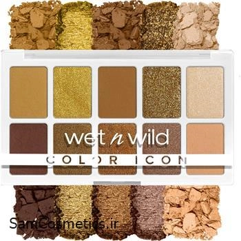 پالت سایه چشم 10 رنگ وت اند وایلد مدل Color Icon رنگ Wet n Wild | Call Me Sunshine