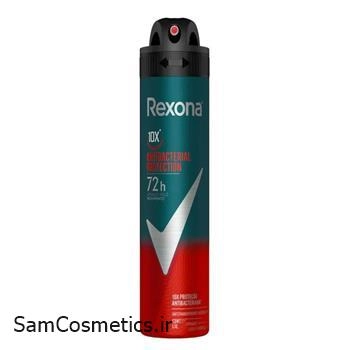 اسپری رکسونا | Rexona مدل ANTIBACTERIAL 72h حجم 200 میل