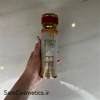 بادی اسپلش velvets edphoria حجم 250 میل