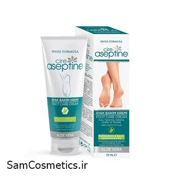 کرم ترک پا Cire Aseptine حاوی عصاره آلوئه ورا حجم 75 میل