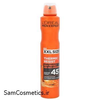 اسپری ضد تعریق مردانه لورآل مدل Thermic Resist حجم 300 میل | L'Oréal Men Anti-Perspirant Spray