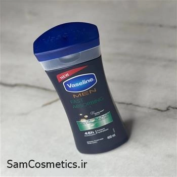 لوسیون بدن مردانه وازلین | Vaseline مدل Absorbing حجم 400 میل