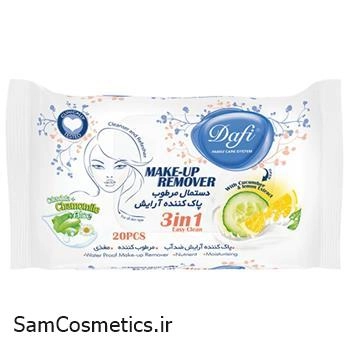 دستمال مرطوب 20 برگ دافی 3 در 1