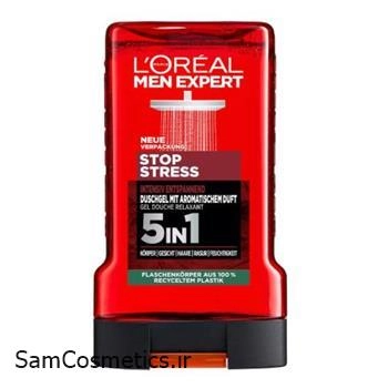 شامپو بدن مردانه لورال Stress Resist حجم 400 میل | L'Oréal Parisl
