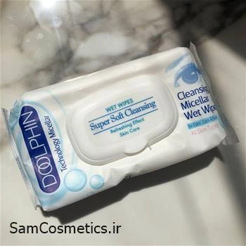 دستمال مرطوب 60 عددی دلفین