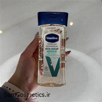 روغن بدن وازلین | Vaseline مدل SENSITIVE SKIN RELIEF حجم 200 میل