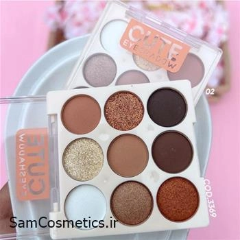 پالت سایه 9 رنگ Sevencool کد 02