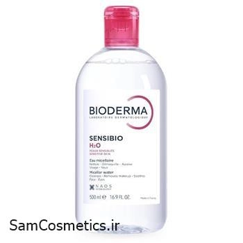 میسلار واتر بایودرما Sensibio H2O مناسب پوست حساس 500 میل | Bioderma Sensibio H2O Micellar Water