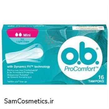 تامپون او.بی سری ProComfort سایز کوچک بسته 16 عددی