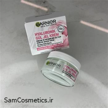 ژل کرم آبرسان گل رز گارنیر | Garnier مناسب انواع پوست حجم 50 میل