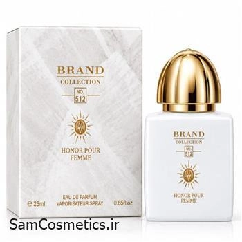 ادکلن مینیاتوری زنانه برند کالکشن کد 512 آمواج هانر حجم 25 میل | Brand Collection