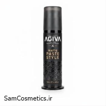 واکس موی پمپی مات آگیوا مدل Matte Paste Style حجم 100 میل | Agiva Matte Paste Style