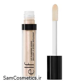 لیپ گلاس حجم‌دهنده الف elf کد Pink Sugar حجم 3 میل | e.l.f. Lip Plumping Gloss