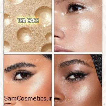 هایلایتر پودری فضایی شیگلم کد Tee Cake حجم | SHEGLAM Lunar Glow Highlighter