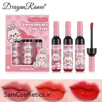 تینت لب و گونه 3 تایی دراگون | Dragon مدل Sweetheart