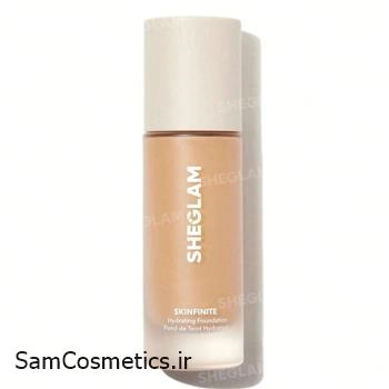 کرم پودر شیگلم آبرسان پوست خشک حجم 30 میل | SHEGLAM SKINFINITE | رنگ WARM VANILLA