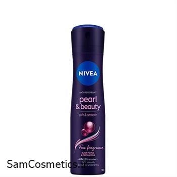 اسپری ضد تعریق زنانه نیوا مدل Pearl & Beauty Black Pearl حجم 150 میل | NIVEA