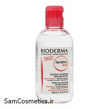 میسلار پاک کننده آرایش Sensibio H2O بایودرما | Bioderma مناسب پوست حساس حجم 250 میل