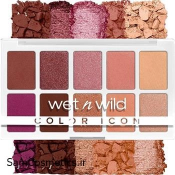 پالت سایه چشم 10 رنگ وت اند وایلد مدل Color Icon رنگWet n Wild | Heart & Sol