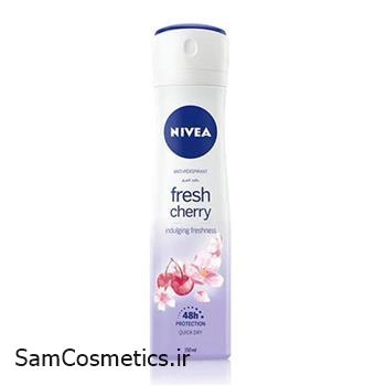 اسپری ضد تعریق زنانه نیوآ | Nivea مدل Fresh Cherry حجم 150 میل