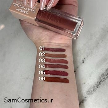 رژ لب مایع (لیپ گلاس) گابرینی | GABRINI مدل VELVET شماره 03