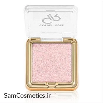سایه شاین تکی گلدن رز مدل Sparkle Glow کد 53 (Stellar) | Golden Rose Eyeshadow