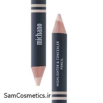 هایلایتر و کانسیلر دوسر مدادی میچانو | MICHANO Highlighter & Concealer Pencil