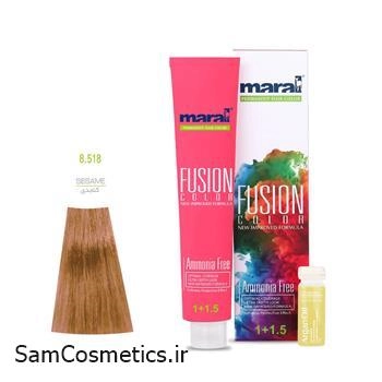 رنگ مو فیوژن کالر مارال 8/518 رنگ کنجدی