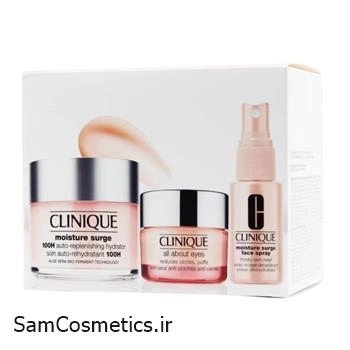 ست آبرسان 100 ساعته کلینیک | Clinique مدل Moisture Surge حجم 125 میل