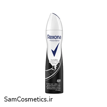 اسپری زنانه رکسونا | Rexona مدل invisible on b&w حجم 200 میل