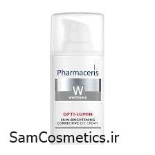 کرم دور چشم روشن کننده و اصلاح فارماسریز | Pharmaceris W Opti-Lumin | حجم 15 میل