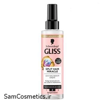 اسپری دو فاز گلیس | gliss مدل split hair miracle حجم 200 میل