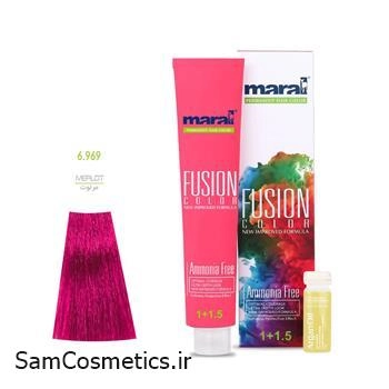رنگ مو فیوژن کالر مارال 6/969