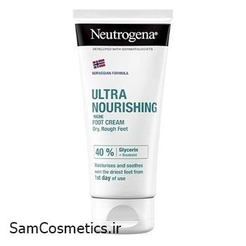 کرم ترک پا نوتروژینا مناسب پوست خیلی خشک 100 میل | Neutrogena Ultra Nourishing Rich Foot Cream