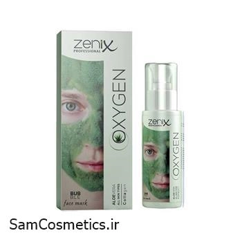 ماسک صورت فومی شاداب کننده و آبرسان زنیکس | Zenix حاوی آلوئه ورا حجم 70 میل