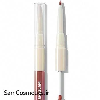 خط لب و لیپ گلاس (برق لب) دوطرفه شیگلم | SHEGLAM رنگ Play Fair