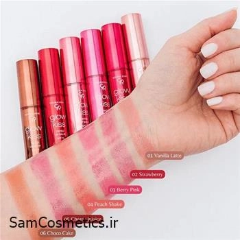 بالم لب تینت (رنگی) گلدن رز | Golden Rose مدل Glow Kiss رنگ 02 STRAWBERRY