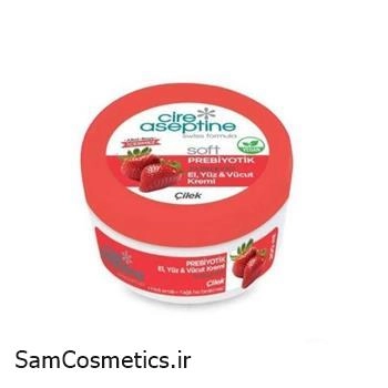 کرم مرطوب کننده مینی دست آسپتین توت فرنگی 30 میل | Cire Aseptine