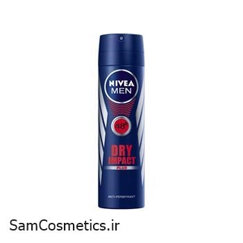 اسپری ضد تعریق مردانه نیوآ | Nivea مدل Dry Impact حجم 150 میل