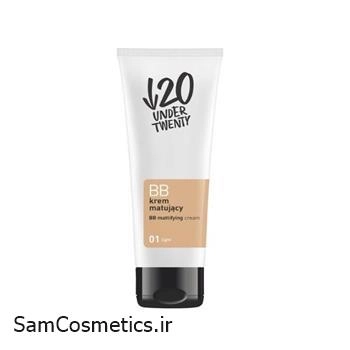 بی بی کرم آندر تونتی | UNDER TWENTY رنگ 01 light حجم 60 میل