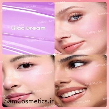 رژگونه مایع شیگلم مدل Color Bloom رنگ Lilac Dream | مات | SHEGLAM Color Bloom Liquid Blush