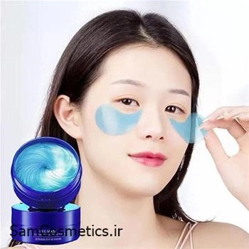 ماسک پچ زیر و روی چشم بیوآکوا | Bioaqua مدل پپتاید مس آبی بسته 60 عددی