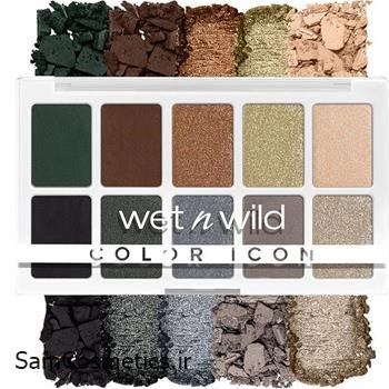 پالت سایه چشم 10 رنگ وت اند وایلد مدل Color Icon رنگ Wet n Wild | Lights Off